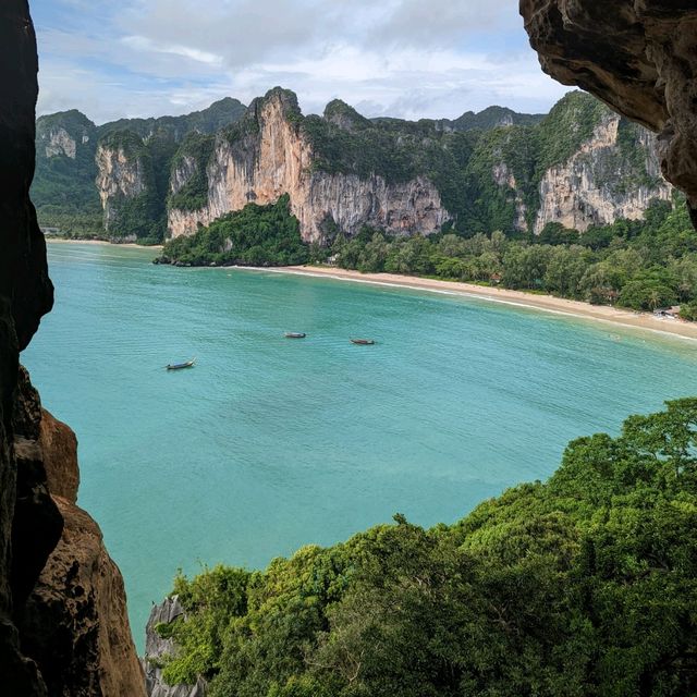 The beautiful Railay beach in Krabi
