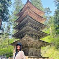 Historical Gassan shrine My. Haguro
