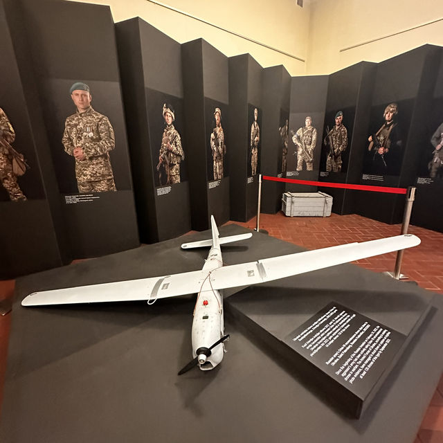 Spine chilling experience at a military museum!