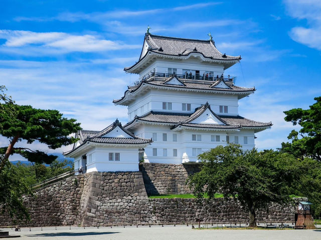 Odawara Castle of Fukushima prefecture 