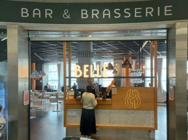 Brasserie บรรยากาศดีที่สนามบิน Brussels