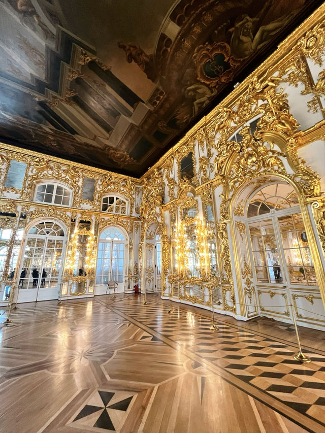 Catherine palace in Pushkin, Russia