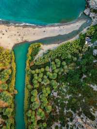 🌴 Preveli Palm Beach: A Unique Oasis Where River Meets Sea 🇬🇷✨