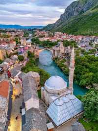 🌉 Where the Bridge Holds History – Mostar, Bosnia and Herzegovina