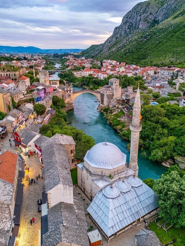 🌉 Where the Bridge Holds History – Mostar, Bosnia and Herzegovina