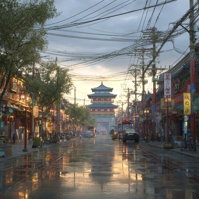 Cloudy Beijing Vibes🌧️