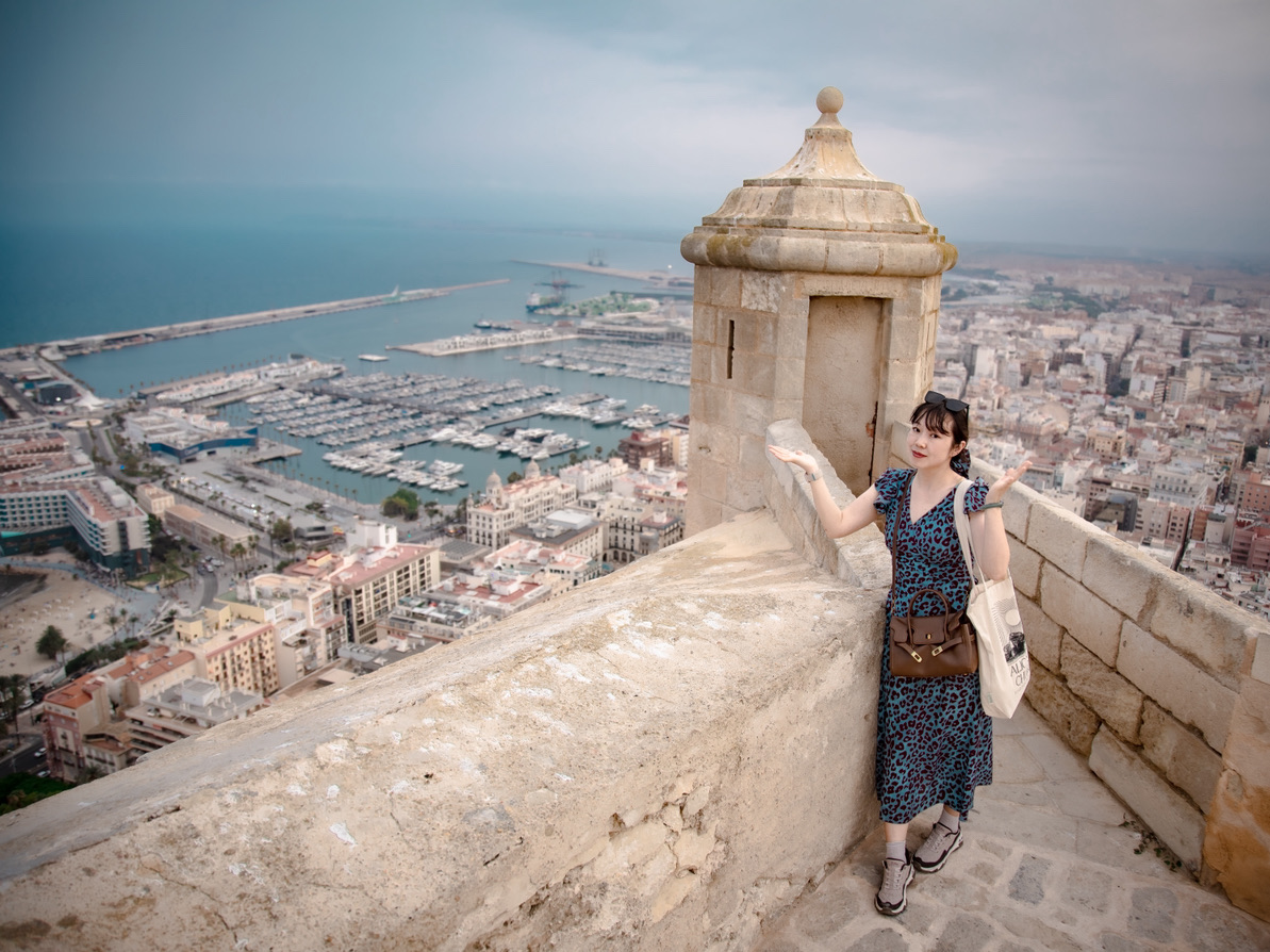 阿利坎特（Alicante）無敵靚景與絕佳位置！。