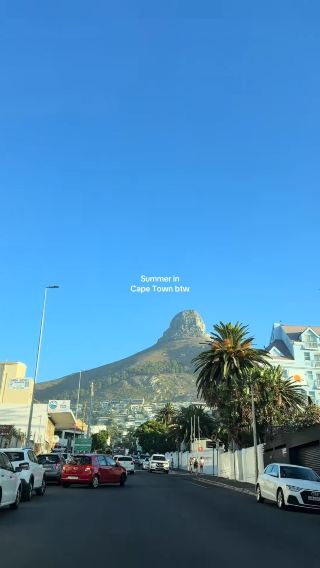 Summer in Cape Town btw