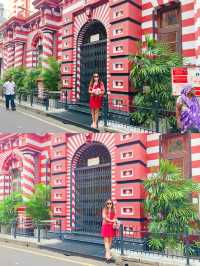 Pluck 🌿 the pink mosque 🕌 in Colombo.