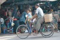 Another kind of surprise on the journey: check-in at the Mandalay market in Myanmar.