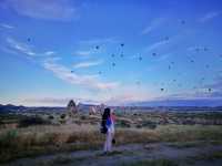 Turkish Journey Overlooking from Hot Air Balloon