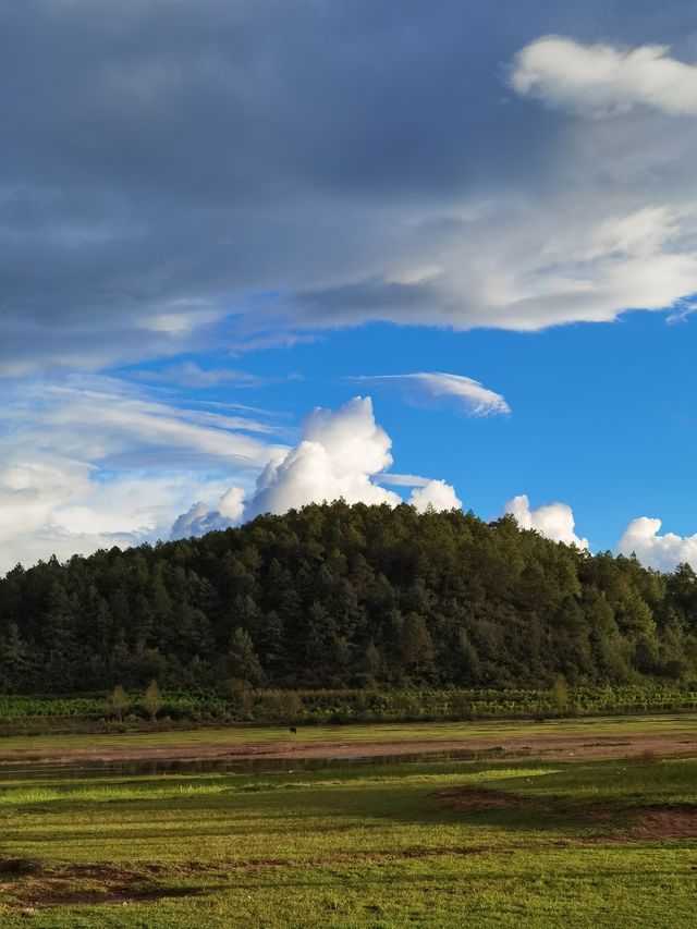 沙溪古鎮周邊/彩虹之下的石龍村，露營好去處