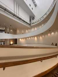 A building as beautiful as the art it holds. 