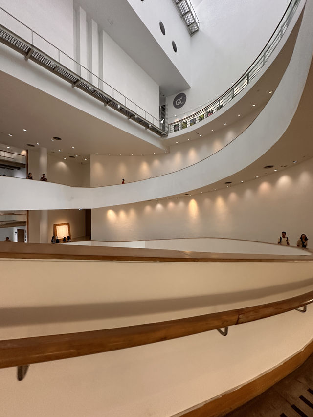 A building as beautiful as the art it holds. 