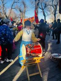 冬日激情-延吉公園裡的民間娛樂活動