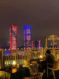 美絕了‼️俯瞰江門夜景小眾露天高空清吧🌃