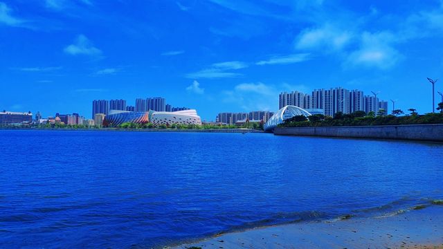 貝殼橋那邊的星光島，春天旅行的好去處～～