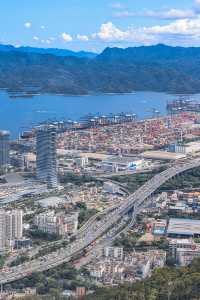 深圳東部坐落在雲海中的免費觀景台