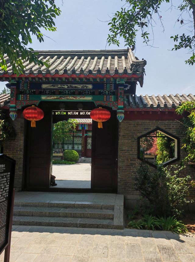 東阿阿膠城，藥王山，洛神湖