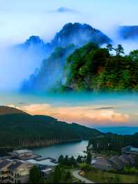 江西宜春一個人少景美少眾避暑山林景區