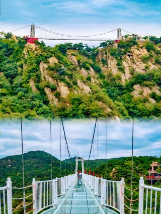 Look! The breathtaking side of Yimeng Mountain Scenic Area!