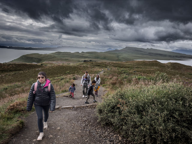 Superb Hiking Path on the Isle of Skye!