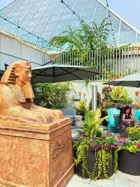 姆塔特溫室：北美最大的溫室植物園，被譽為“金字塔綠洲”