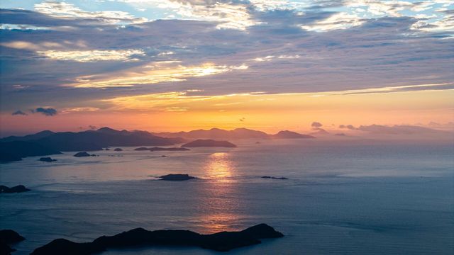 岱山島——夢幻朝霞