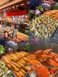 廣州海航威斯汀酒店自助晚餐無限食蟹！
