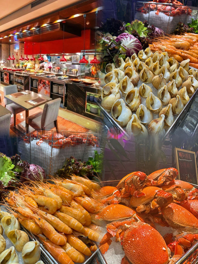 廣州海航威斯汀酒店自助晚餐無限食蟹！