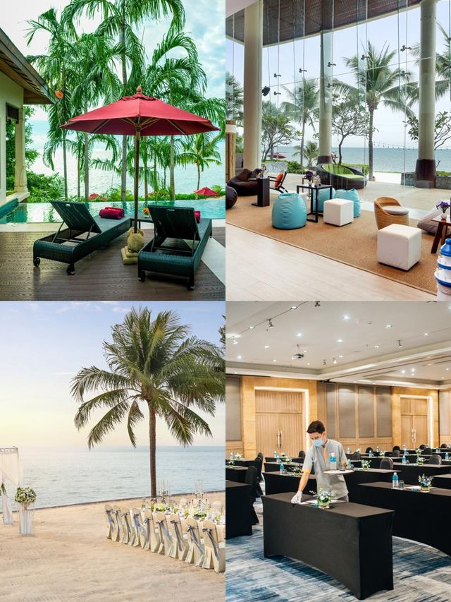 芭堤雅|洲際度假酒店，泰國灣美景。