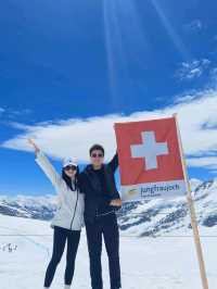 Top of Europe Alpine Peak in Switzerland is Breathtaking🥰