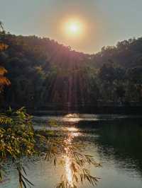 #中山金鐘湖公園：迷人湖景
