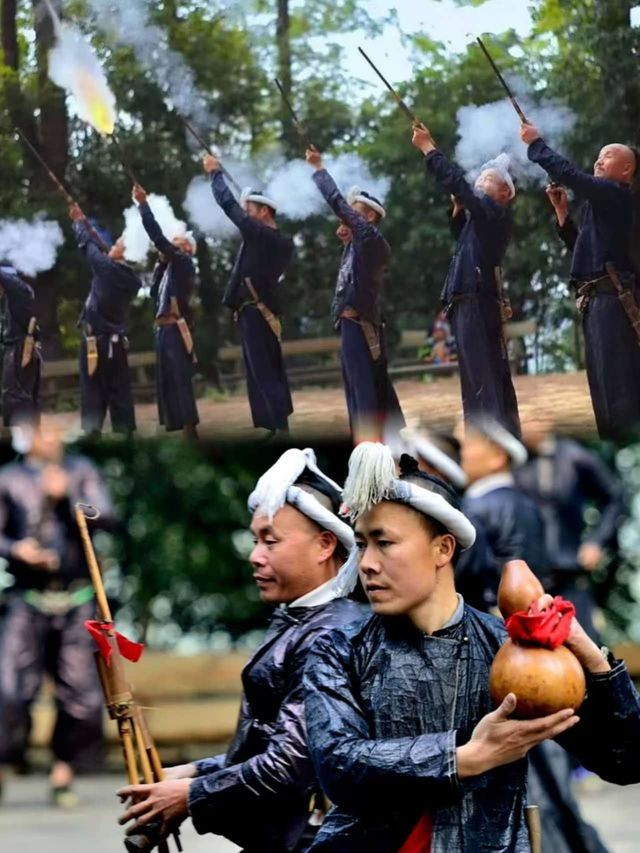 岜沙苗寨，被遺落大山深處的部落！