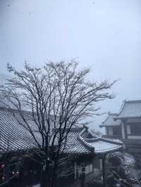 徑山寺觀雪