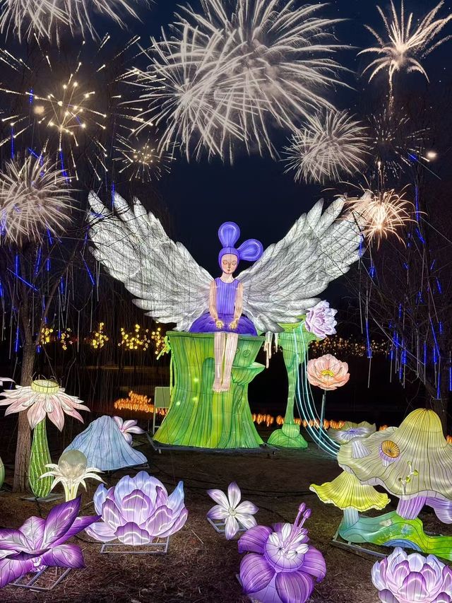 北京新晉遛娃好去處！靜之湖千燈夜