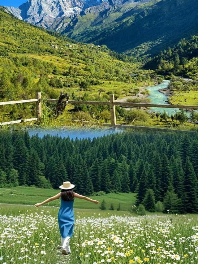 川西不止九寨溝！四姑娘山真的美哭了