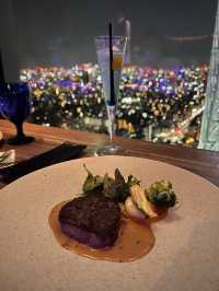 東京浪漫夜景餐廳🥂天空 LOUNGE TOP of TREE
