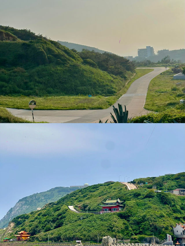 戰地碉堡、藍眼淚與燈塔日落！