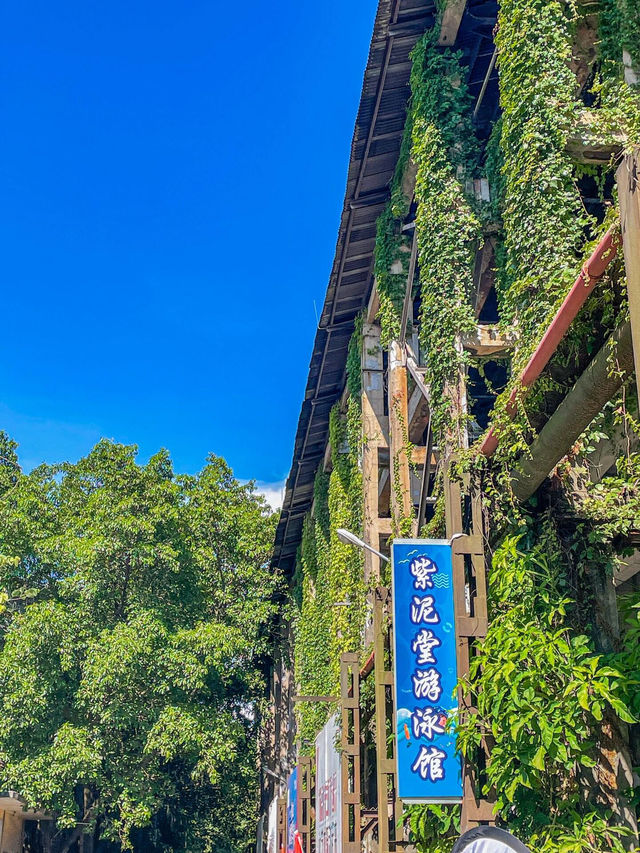 广州番禺紫泥堂✨超美工業風無邊泳池大揭秘
