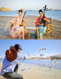 青海絕美打卡地，夢幻水上雅丹