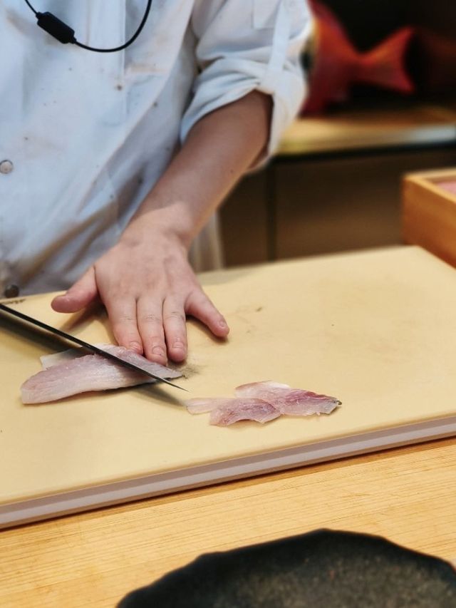 喺汕頭……呢間懷石料理店我已經幫襯咗四次