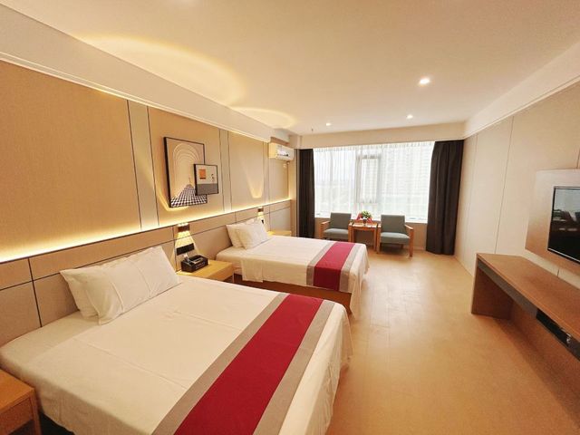 美宜便捷酒店：秋冬尋紅安，暖居小憩時