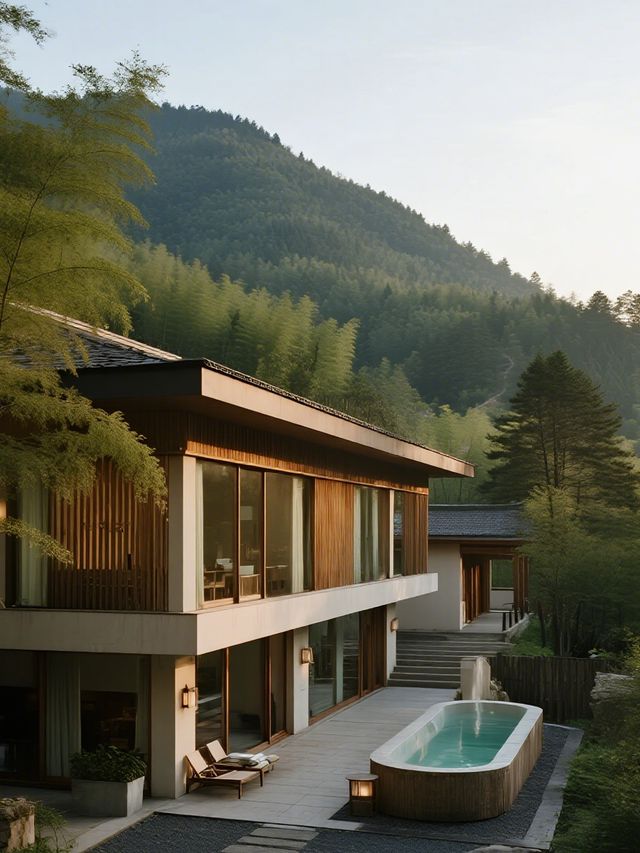 安吉梵隱親子度假！私湯溫泉+山野Villa遛娃