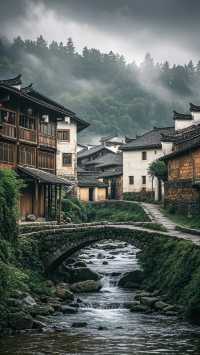 懸崖亭台絕美秘境