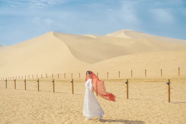 鳴沙山月牙泉旅拍必拍的3個封神機位 鳴沙山月牙泉旅拍必拍的3個封神機位