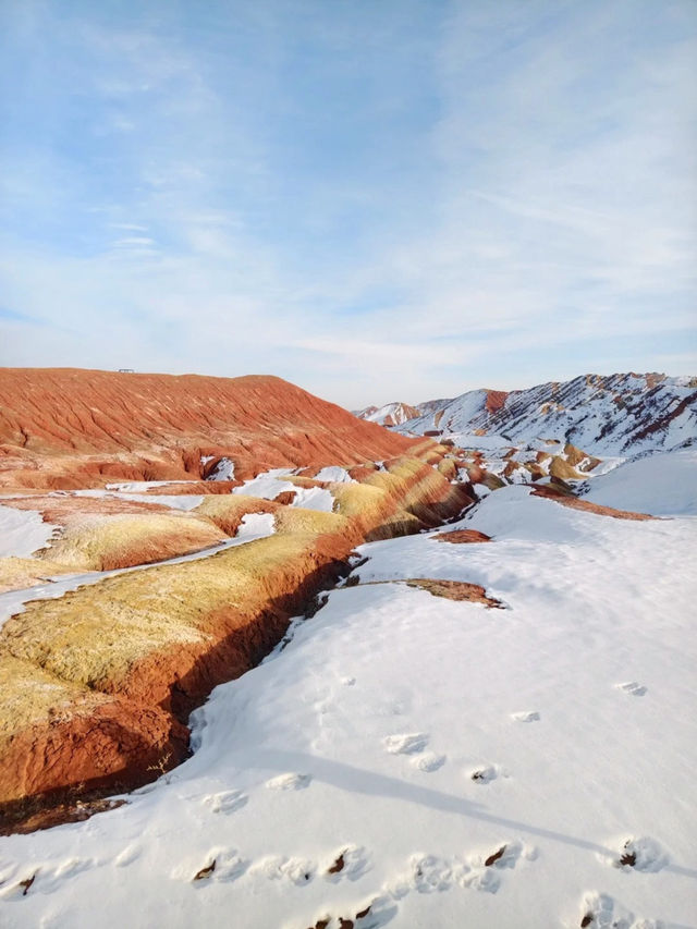 冬天的河西走廊是一場寂靜而盛大的浪漫 冬天的河西走廊是一場寂靜而盛大的浪漫