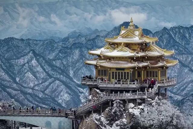 冬季的洛陽太有氛圍感了 冬季的洛陽太有氛圍感了