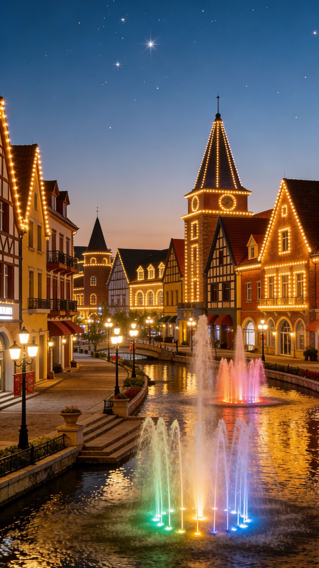 Gothic scenery, a great place for kids and strolls