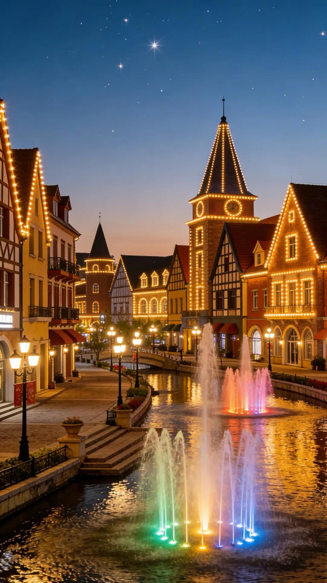 Gothic scenery, a great place for kids and strolls